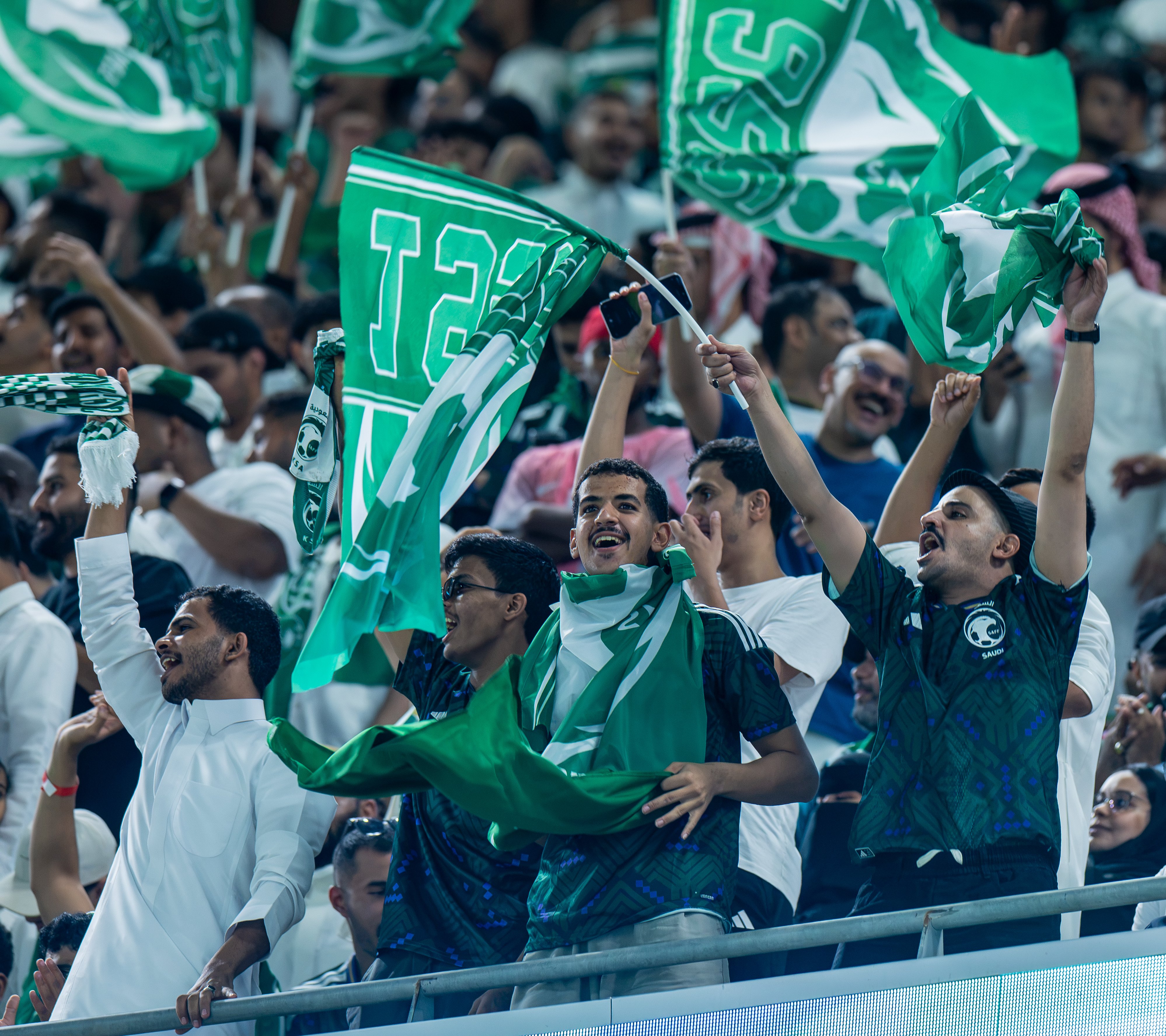 أعلام المشجعين